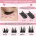 Lash Clusters 72 Pcs Individual Cluster Lashes | DIY Lash Extension 10-16mm Volume Wispy Lashes | Super Thin Band | Reusable & Comfortable | Cheery D-10-16mix - Buy Online on GoSupps.com