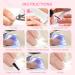 Yueshop Art Liner Gel Nail Polishes Set - 4x8ml Black Gold Silver White Collection - Drawing UV LED Gel Liner Polish Pen - Manicure Art Salon - Buy Online on GoSupps.com