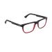 Spectre Stealth Square Medium/Large Transparent Red