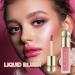Liquid Blush Makeup - Soft Lightweight Cheek Tint Blendable Milk Blush | Sweatproof Waterproof Face Blush Long-Lasting Makeup Blush for Women Girl 5# - Buy Online on GoSupps.com