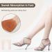 Buy 2 Pairs Adhesive High Heel Inserts | 3/4 Cushioning Insoles for Women | Anti-Slip Ball of Foot & Arch Support | Relieve Pain in High Heels - Beige - Buy Online on GoSupps.com