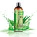 Organic Aloe Vera Gel - Pure Aloe Vera Gel Hydrating Face & Body Moisturizer - Aloe Vera Moisturiser for Dry Skin Sunburn Acne - After Sun Aloe Vera Cream Deeply & Rapidly Soothing