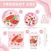 Watermelon Party Harness Set - 80 Pieces Birthday Decoration for Girls | Plates Cups Napkins & Tablecloth for 16 Guests - Buy Online on GoSupps.com