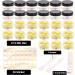 27 Pcs Empty Plastic Cosmetic Jars 5ml Sample Containers Pots Bottles sample pots for cosmetics Travel Cosmetic Jar Pots with Lids travel pots for cream travel cream pots for toiletries Black-27pcs-5ml - Buy Online on GoSupps.com