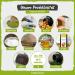 Organic Ground Flea Seed Shells 1000g | 99% Pure Psyllium Shell Flour | Low Carb & Raw Food Quality - Biocontor - Buy Online on GoSupps.com