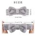 NYKKOLA 2 Pack Spa Headband with Silicone Face Mask Brushes - Gray Pink, for Women Girls - Beauty Skincare & Sports - Buy Online on GoSupps.com