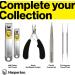 Harperton Cuticle Trimmer - Stainless Steel Non-Slip Nipper for Fingernails and Toenails - Buy Online on GoSupps.com