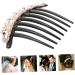 Angoily Hair Combs for Women Rhinestone Barrettes for Women Rhinestone Headpiece Pearl Hair Accessories Pearl Headpiece Hair Accessory for Women Plastic Women's Leaf Full Diamond - Buy Online on GoSupps.com