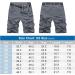 Jessie Kidden Men's Outdoor Quick Dry Hiking Shorts - Grey, Size 36 | Water-Resistant & Expandable Waist - Buy Online on GoSupps.com