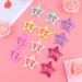 Lurrose 12Pcs Fashion Stars Hair Snap Clips - Cute Metal Barrettes for Girls and Women - Buy Online on GoSupps.com