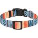 Suredoo Adjustable Dog Collar - Soft Nylon for Small & Medium Dogs | Comfort Fit | Orange (M: 33-55 cm) - Buy Online on GoSupps.com