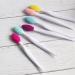 Double Side Nose Brush Silicone Beauty Nasal Blackhead Removing Long Handle Blackhead Clean Tools Skin Cleaning Tools for Home- Yellow - Buy Online on GoSupps.com