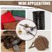 Wokape Paper Fasteners Brads Round Fasteners (Mixed Color-8mm) - 600Pcs 4 Colors 8 * 15MM Mushroom Head Round Paper Fasteners Metal Brads Assortment Kit  Decorative Brads for School Office Crafts - Buy Online on GoSupps.com
