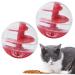 2 PCS Cheerble Interactive Cat Ball Toy Automatic Moving Ball Puzzle Toy for Indoor Cat Kitten Smart Anti-Depression Pet Toy Fun Gift for Cat Kitten Training