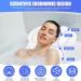 Qintora Bath Pillow Bath Pillow Bath Pillow Bath Cushion Ergonomic Spa Bath Pillow with 4D Air Mesh Non-Slip with 6 Sucti - Buy Online on GoSupps.com