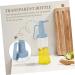 PRETYZOOM Glass Dispenser Castor Glass Cruet Bottles Grilling Accessories Spray Oil Bottle Sauce Holder Ketchup Squeeze Bottle Food Dispenser Soy Sauce Dispenser Supplies The Pet 10.8X7.8X26.9CM Blue - Buy Online on GoSupps.com