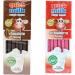 Dr Moo Quick Milk Straw Set - 78 Flavored Straws for Kids: 3X Chocolate (13 Pack) + 3X Strawberry (13 Pack) - Buy Online on GoSupps.com