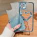 JONLONHA iPhone 11 Glittering Transparent Protective Cover | Luxurious Heart Pattern Shockproof & Scratch-Resistant TPU Case for Women | Full Camera Protection for 6.1 Blue iPhone 11 - Buy Online on GoSupps.com