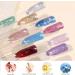 Glitter Nail Polish - Red Pearl Nail Polish - Shimmer Holographic Mermaid Nail Polish - Pearlescent Shell Glitter Red Nail Varnish - Quick Dry Glimmer Nail Art Varnish All Seasons Nail Polish - Buy Online on GoSupps.com