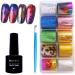 Warm Girl Nail Art Foil Glue Gel with Starry Sky Star Foil Stickers Set Nail Transfer Tips Manicure Art DIY 8ML 10PCS (2.5cm100cm) Stickers 85