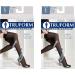 Truform Compression Thigh High Stockings 15-20 mmHg - Nude Medium 2 Pair Pack - International Shipping Available - Buy Online on GoSupps.com