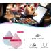 Reusable Velvet Powder Puffs - 2pcs Triangle Wet/Dry Dual-Use Makeup Sponges - Buy Online on GoSupps.com