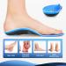 PCSSole Orthopedic Insoles for High Arch Support - Flat Foot Inserts for Plantar Fasciitis & Foot Pain Relief | Women's XS (5-7) - 24cm - 307-Blue - Buy Online on GoSupps.com