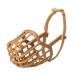 Baskerville anti-poison bait muzzle for dogs size 5 dogs can pant and drink no browsing in waste biting protection ideal for small dogs and medium-sized dogs with a long snout