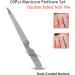 ZAMAHA UK 3 Pcs Stainless Steel Metal Nail Files - Reusable Dual Sided Nail Care for Men and Women Pedicure & Manicure Accessories Ergonomic Handle - Buy Online on GoSupps.com