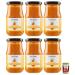 Italian Gourmet E.R. Cos Com' Vellutata Dolce di Datterino Giallo Set of 6 sweet creams made from yellow Datterini tomatoes Italian tomatoes 350 g jar + Italian box Gourmet Polpa di Pomodoro 400 g