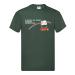 Berry Prints Men's Devour Marshmallows T-Shirt XL Bottle Green