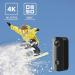 SJCAM C100+ 4K30FPS WiFi Action Camera | 15MP HD Image | Mini Portable & Waterproof Camera - Helmet Mount Accessories | 1oz - Buy Online on GoSupps.com
