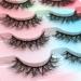 Buy 15mm Faux Mink Strip Lashes - Soft Natural 3D Wispy False Eyelashes for Stunning Eyes - Buy Online on GoSupps.com