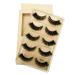 5 Pairs of Cruelty-Free 3D Mink Cat Eye False Eyelashes | Reusable Synthetic Fiber Natural Lashes - Handmade Quality - Buy Online on GoSupps.com
