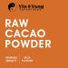 Yin & Yang Superfoods Cacao Powder 1kg: Pure Raw 100% Natural Premium Quality - High Fibre & Protein | GMO & Palm Oil Free - Ethically Sourced - Buy Online on GoSupps.com