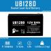 APC Back-UPS RS 500VA Replacement Battery - UB1280 Universal Sealed Lead Acid (12V 8Ah) with F1 to F2 Terminal Adapters - Compatible with CP1500AVRLCD - Buy Online on GoSupps.com