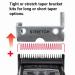 Buy Stylecraft Mythic Professional Metal Body Cordless Hair Clipper | 9V Magnetic Motor Double Black Diamond Blades 8 Guards - International Shipping Available - Buy Online on GoSupps.com