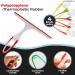 9.5 Inch Shower Glass Squeegee - Small Window Cleaner Tool for Shower Glass Doors, Car Windshields, Mirrors, and Tiles - Pack of 4 - Buy Online on GoSupps.com