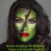 Go Ho Makeup Liquid Body Paint (2.1 oz) - Green Water Based Face & Body Paint for Special FX, Cosplay, Halloween - Buy Online on GoSupps.com