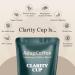 AdapCoffee Clarity Cup Instant Coffee with Adaptogenic Mushrooms Lions Mane Reishi Maitake Focus and Vitality Rich Taste of Raw Cacao 200 g 50 Cups - Buy Online on GoSupps.com