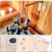 Buy Aroma Bowl Sauna - 350ml Stainless Steel Accessories for Spa & Sauna - Perfect Oil Bowl for Relaxation - Buy Online on GoSupps.com