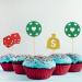 INNORU Gambling Chips Dollar Cupcake Toppers Money Casino Night Las Vegas Casino Theme Birthday Dollar Bill Poker Game Party Decorations Supplies Pack of 24 Glitter - Buy Online on GoSupps.com
