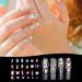 Rhinestones for Nails | Multi Shapes Rhinestone Flatback Gems Accessories Kit Round Crystal Rhinestones Kit Iridescent Ab Charm Bead Manicure Decoration with Pickup Pencil Lencyh - Buy Online on GoSupps.com