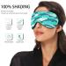 Xigua Dolphins Pattern Sleeping Eye Mask | Adjustable Strap & Breathable Blackout Comfort | For Men & Women - Buy Online on GoSupps.com