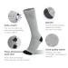 Winter Skiing Electric Heating Socks - Unisex Cotton Material, Grey, Thickened - Buy Online on GoSupps.com
