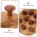 Buy Tovinanna 2-Piece Wooden Massage Brush Set - Effective Manual Scalp & Body Massage Tool for Relaxation - International Shipping Available - Buy Online on GoSupps.com