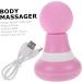 Fomiyes Deep Muscle Massage Device Set - Handheld Neck & Body Massager - Comfortable Pink Fitness Gel for Relaxation - Buy Online on GoSupps.com