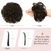 RUWISS Informantable 100% Real Hair Scrunchies for Women - Dark Brown & Cocoa Blonde - Perfect for Buns - 1 Piece - Buy Online on GoSupps.com