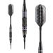 Viper Bobcat Adjustable Weight Soft Tip Darts - Black Coated Brass - 16 Grams - Purple Rings - Travel Case - Adjustable to 18/19 Grams - Buy Online on GoSupps.com