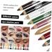 Beavorty 12pcs Pearlescent Eyeshadow Pencil Colorful Eyeliner Girl Makeup Pens Eye Shadow Sticks Two-color - Buy Online on GoSupps.com